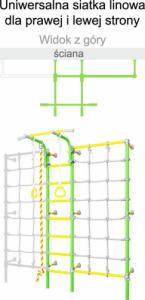 Romana Drabinka gimnastyczna Kometa Next-3 Romana niebieski 13
