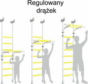 Romana Drabinka gimnastyczna Kometa 5 Romana pomarańczowy 15