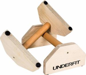 UnderFit Drewniane uchwyty do pompek paraletki UNDERFIT 35 cm 2