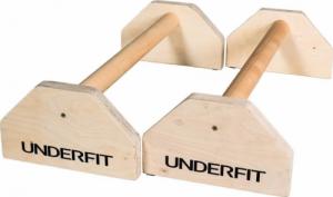 UnderFit Drewniane uchwyty do pompek paraletki UNDERFIT 95 cm 2