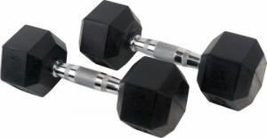 UnderFit Hantel UF45 gumowany 1 x 10 kg 3