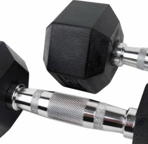 UnderFit Hantel UF45 gumowany 1 x 10 kg 4