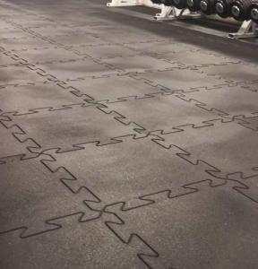 UnderFit Mata puzzle gumowa na siłownie 100 x 100 x 3 cm 6