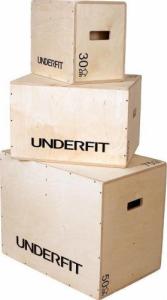 UnderFit Skrzynia drewniana plyometryczna UNDERFIT 60x50x40 cm 4