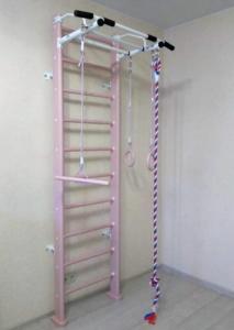 Wallbarz Drabinka gimnastyczna drewniana Adler wenge 2