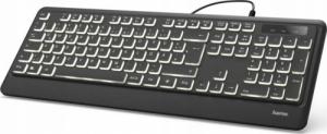 Klawiatura Hama KC-550 Przewodowa Czarna Nordic 4