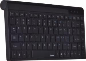 Klawiatura Hama Slimline Mini SL720 Bezprzewodowa Czarna US 3