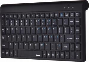 Klawiatura Hama Slimline Mini SL720 Bezprzewodowa Czarna US 4
