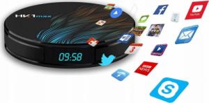Odtwarzacz multimedialny TV BOX android 9.0 2/16GB 4K HDR SMART TV WiFi LED 1