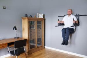 BenchK Poręcze do ćwiczeń i drążek do podciągania 2w1 D8 BenchK 5