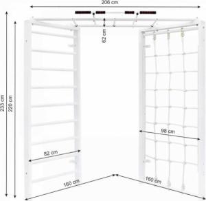 Karussell Drabinka gimnastyczna narożna Karussell 2