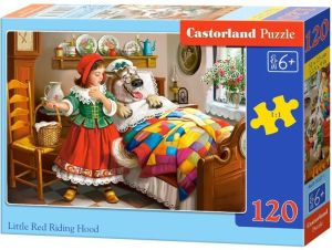 Castorland Puzzle Czerwony Kapturek 120 elementów (1005615) 1