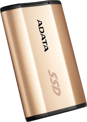 Dysk zewnętrzny SSD ADATA SSD 250 GB Złoty (ASE730-250GU31-CGD) 1