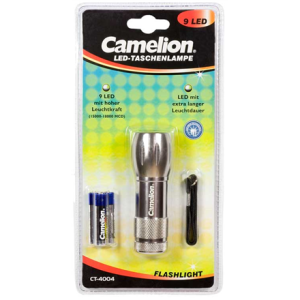 Latarka Camelion CT-4004 Aluminium 9-LED (30200011) 2