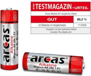 Arcas Bateria AA / R6 8 szt. 2