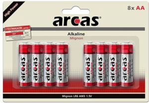 Arcas Bateria AA / R6 8 szt. 1