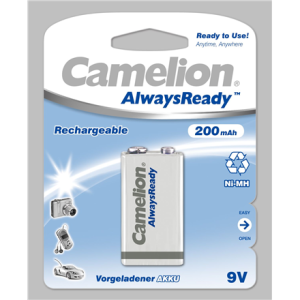 Camelion Akumulator AlwaysReady 9V Block 200mAh 1 szt. 1