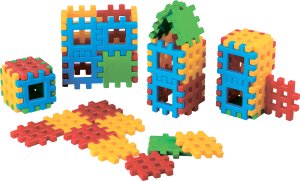 Marioinex Klocki konstrukcyjne kostka 48 elementów (900260) 2