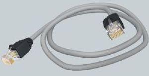 Molex PN kabel krosowy RJ45 2-parowy, sekwencja USOC, UTP, kat 3, 2m, szary (45.0E.019.D002E) 1