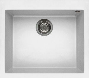 Zlewozmywak Elleci Elleci QUADRA 105 Inset One-bowl sink 57X50cm, White 68. LGQ10568 Lavello Sink. - LGQ10568 1