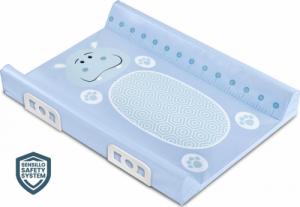 Sensillo Przewijak dla niemowląt usztywniany Safety System 70 cm Animals Hipcio Niebieski Sensillo 1