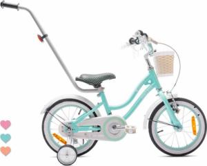 Sun Baby Rowerek dla dziewczynki 14 cali Heart bike - miętowy II gatunek 1