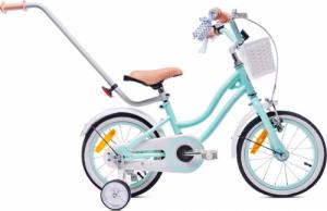 Sun Baby Rowerek dla dziewczynki 14 cali Heart bike - miętowy II gatunek 1