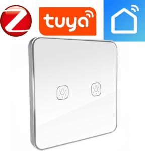 RTX Pilot Włącznik Dotykowy 2 Kanałowy Zigbee Tuya 1