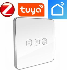 RTX Pilot Włącznik Dotykowy 3 Kanałowy Zigbee Tuya 1