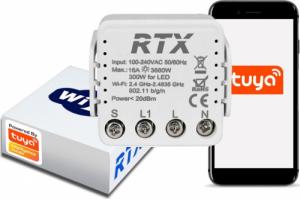 RTX Tuya WiFi Sterownik Przekaźnik Dopuszkowy 16A Mini 1