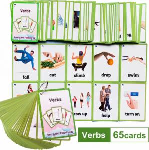 Learning Fun Karty obrazkowe - 'Verbs' Learning Fun 1