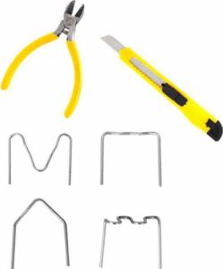 Aptel KOMPAKTOWA ZGRZEWARKA DO PLASTIKU + 200 stalowych zszywek niebieska AG713B 3