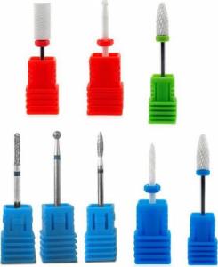 Aptel FREZY STOŻKOWE CERAMICZNE DO FREZAREK Z GŁOWICĄ TWIST&LOCK 8szt AG131G 3