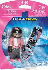 Playmobil Figurka Playmo-Friends Snowboardzistka (70855) 1
