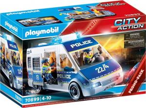 Playmobil Transporter Policyjny Ze Światłem i Dźwiękiem (70899) 1