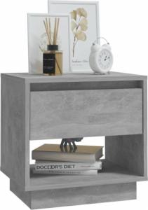 vidaXL vidaXL Szafki nocne, 2 szt., betonowa szarość, 45x34x44, płyta 4