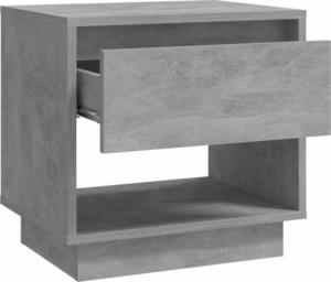 vidaXL vidaXL Szafki nocne, 2 szt., betonowa szarość, 45x34x44, płyta 5