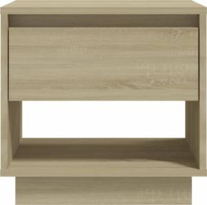 vidaXL vidaXL Szafka nocna, dąb sonoma, 45x34x44, płyta wiórowa 4