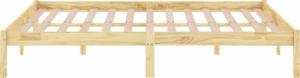 vidaXL vidaXL Rama łóżka, lite drewno sosnowe, 180x200 cm 6