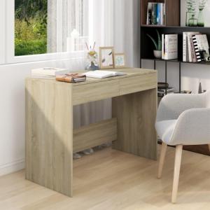 Biurko vidaXL 809560 Beżowe 101 cm x 50 cm 2