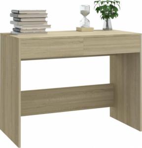 Biurko vidaXL 809560 Beżowe 101 cm x 50 cm 4