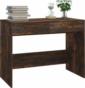 Biurko vidaXL 812996 Brązowe 101 cm x 50 cm 4