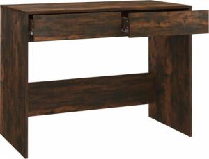 Biurko vidaXL 812996 Brązowe 101 cm x 50 cm 7