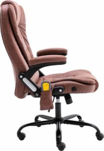 Krzesło biurowe vidaXL 20579 Brązowe 3