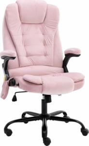 Krzesło biurowe vidaXL 20574 Różowe 1