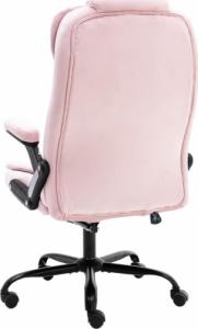 Krzesło biurowe vidaXL 20574 Różowe 4