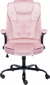 Krzesło biurowe vidaXL 20571 Różowe 2