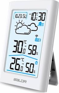 Stacja pogodowa Berdsen Stacja pogodowa z wyświetlaczem BD-911 biała 4