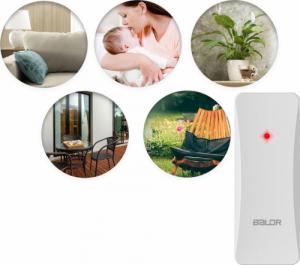 Stacja pogodowa Berdsen Stacja pogodowa z wyświetlaczem BD-911 biała 8