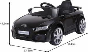 Costway Samochód dla dzieci Audi TT RS Czarny 2